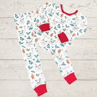 Hot Cocoa Christmas Pajamas (3 months to kids 14)