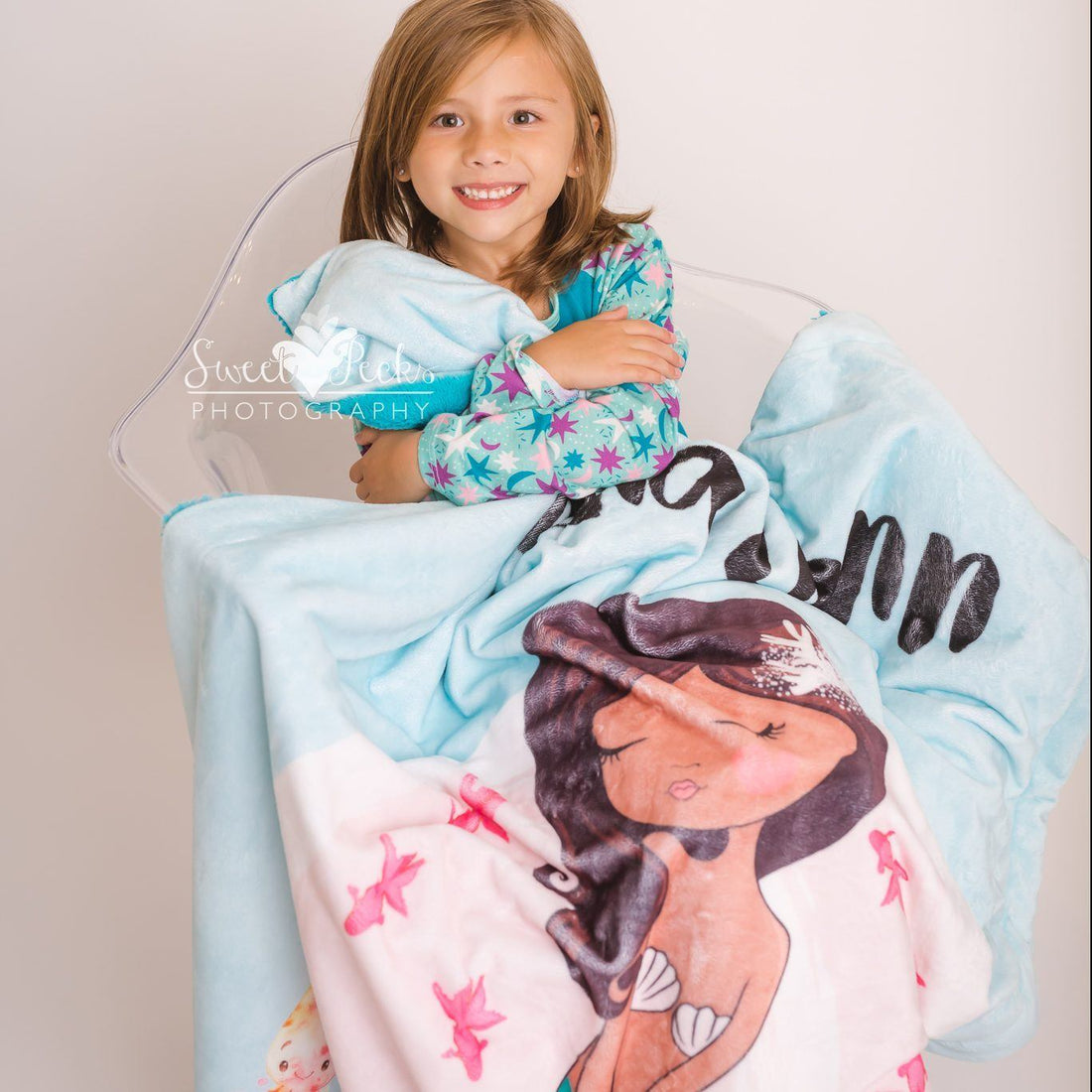 personalized mermaid gift for girl