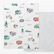 Bryce Campers Minky Deluxe Throw