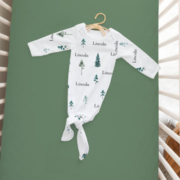 Bryce Canyon Pines Knotted Baby Gown