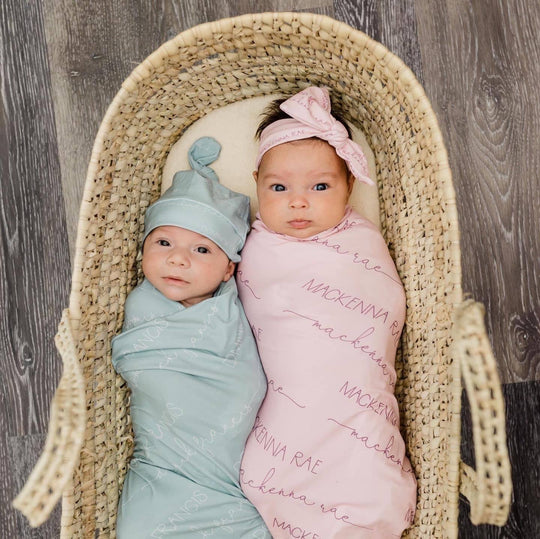 Personalized Swaddle Blankets