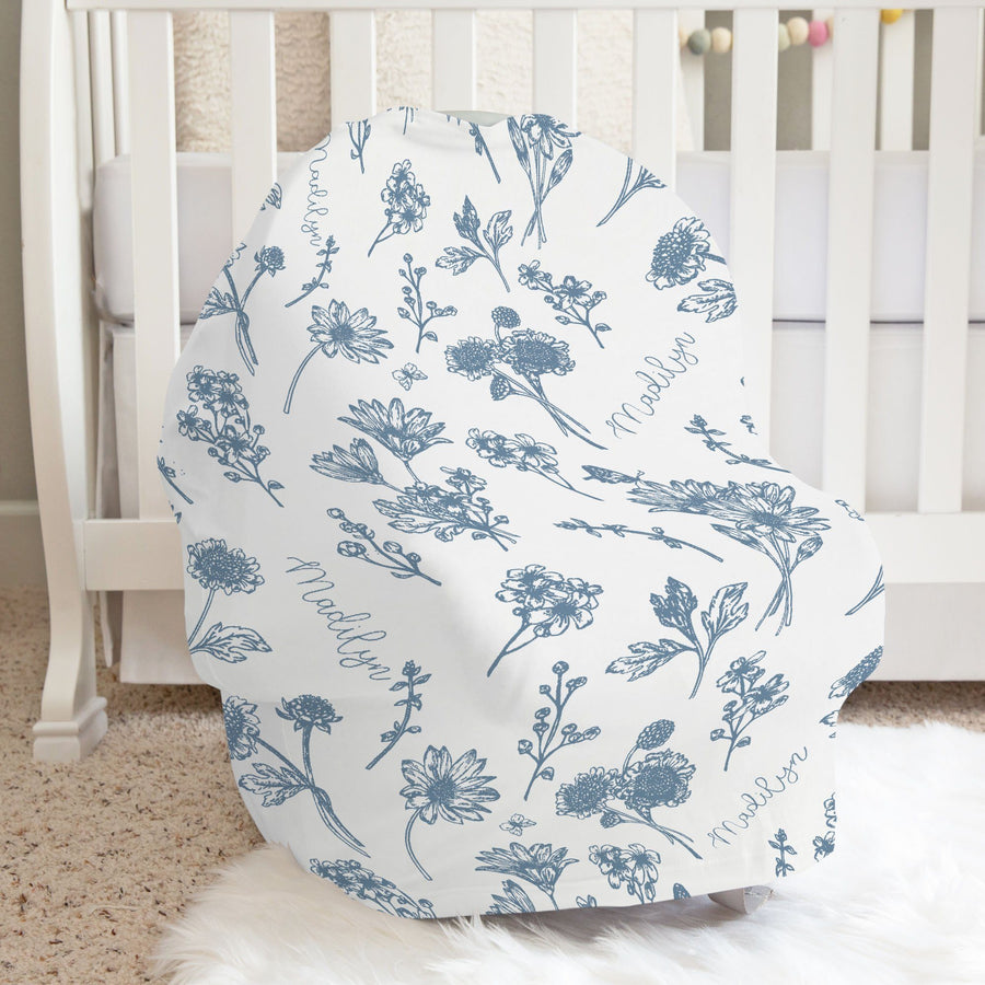 Colleen Floral Car Seat Cover