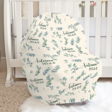 Eucalyptus Car Seat Cover