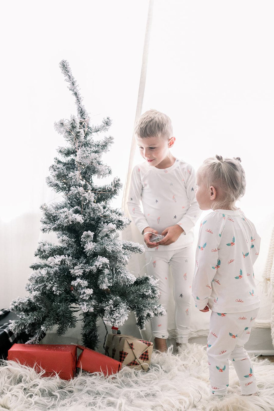 Holly Berry Scandi Christmas Pajamas