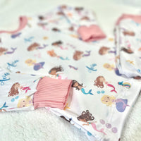 Magic Mermaid Pajamas - Short or Long Sleeve (3 months to kids 14)