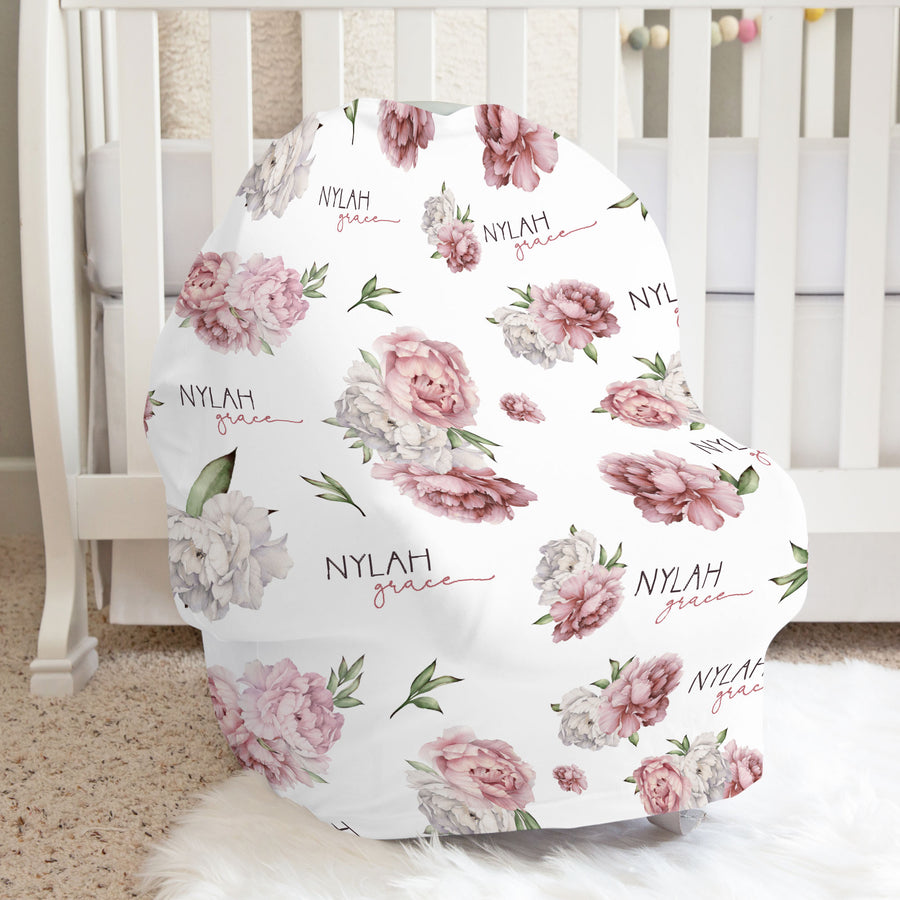 Jessica Floral Car Seat Cover