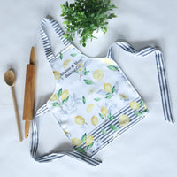 Lemon Farmhouse Apron for Girl, Mother and Daughter Matching Apron Set For Mother's Day Only