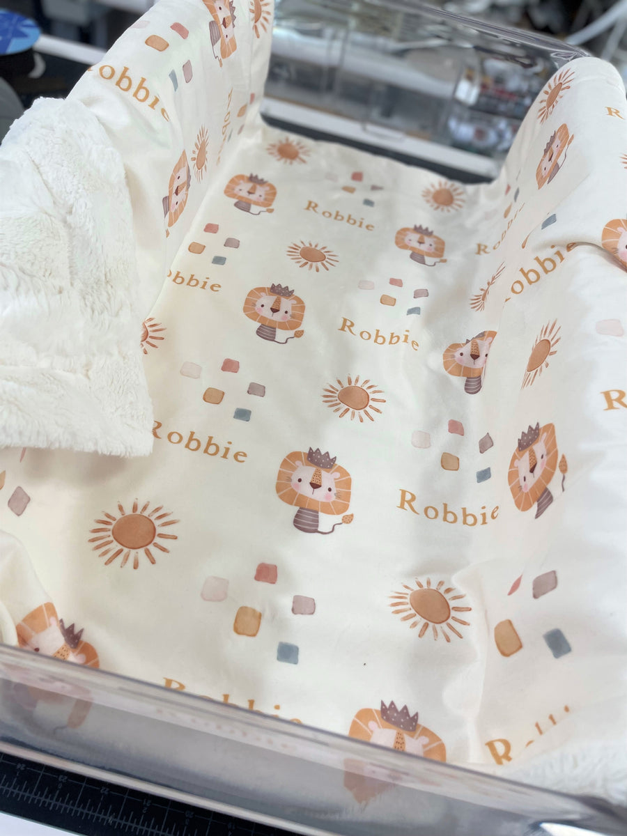 Lion Baby Deluxe Blanket