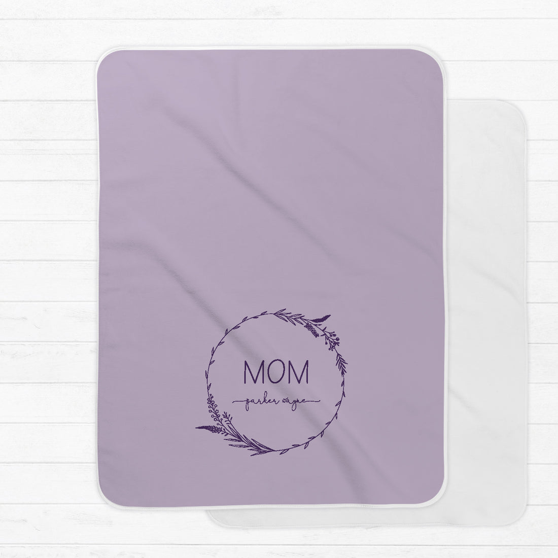 Camden Lavender Mommy Blanket