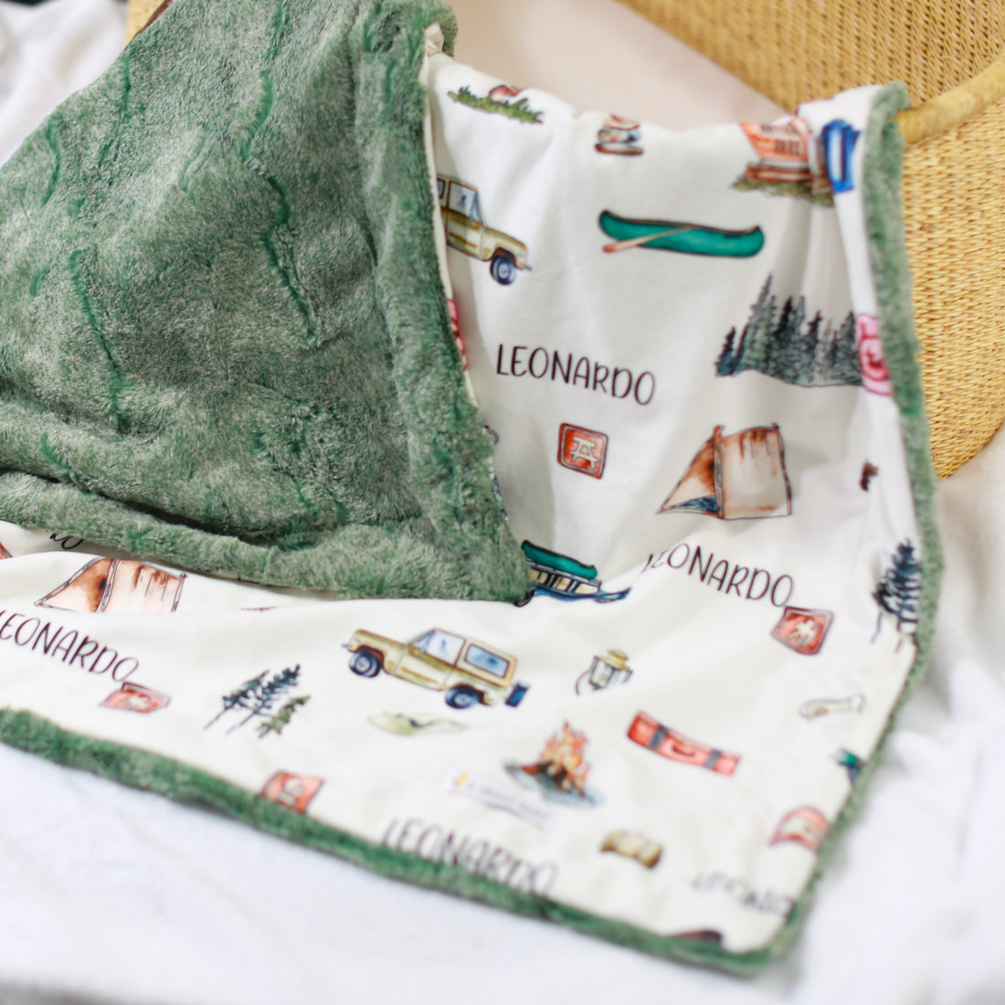 National Parks Baby Deluxe Blanket