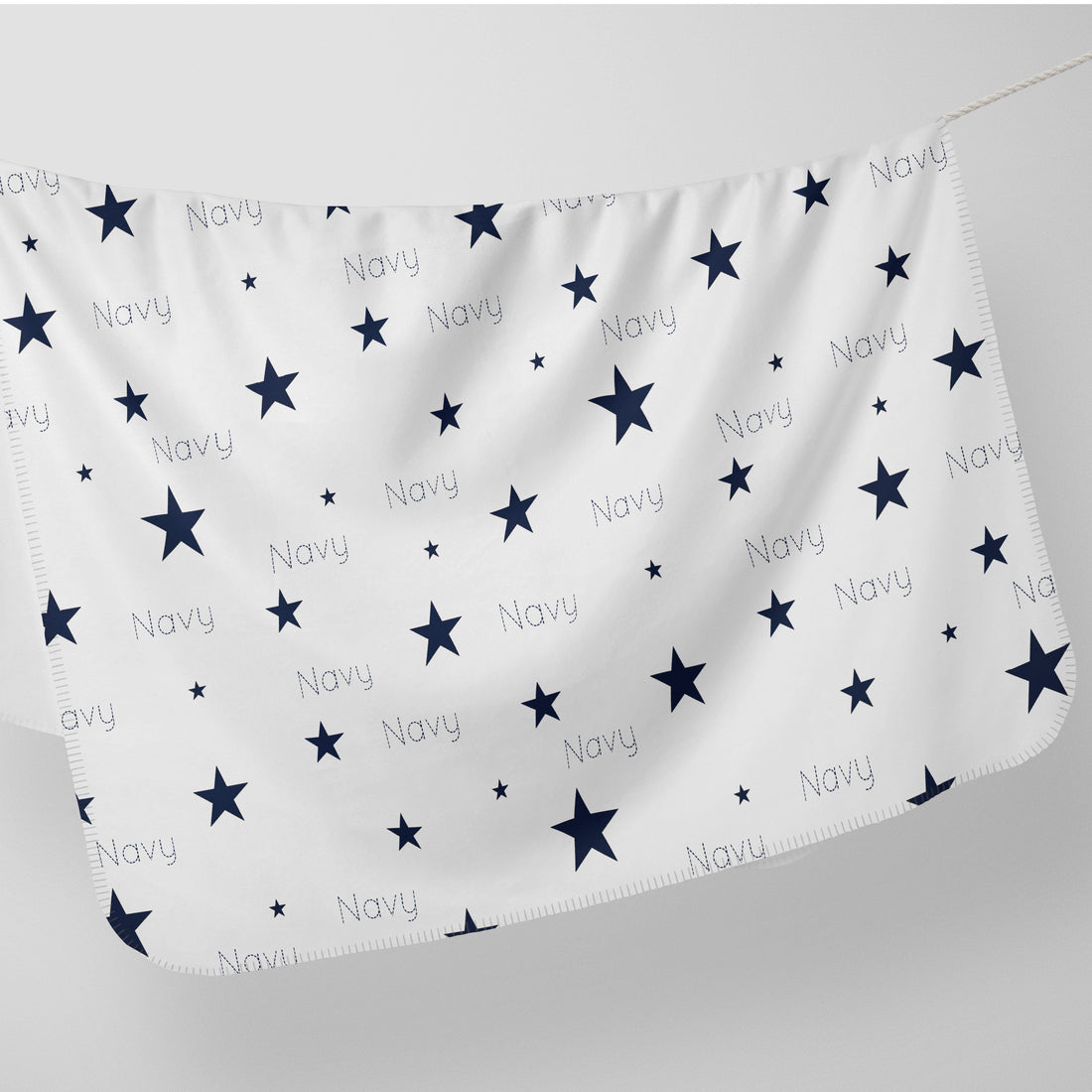 Patriotic Stars Stretchy Swaddle