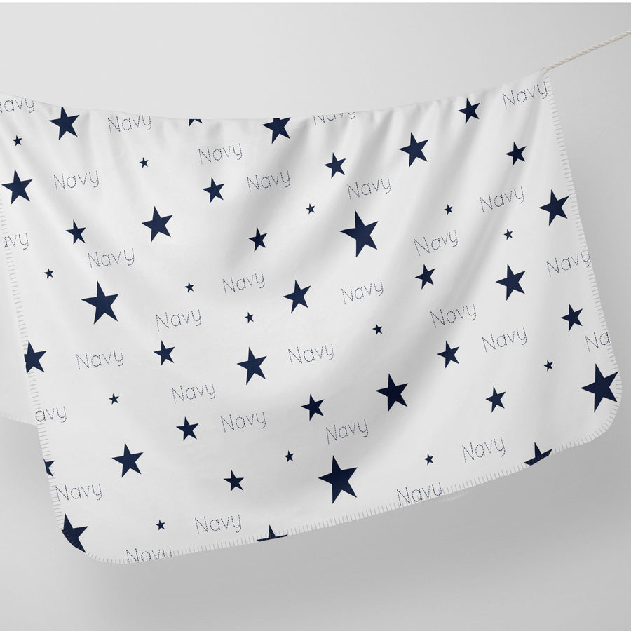 Patriotic Stars Stretchy Swaddle