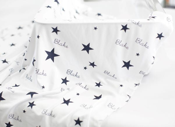 Patriotic Stars Stretchy Swaddle