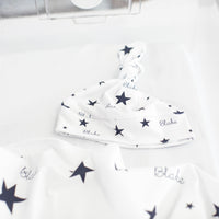 Patriotic Stars Stretchy Swaddle