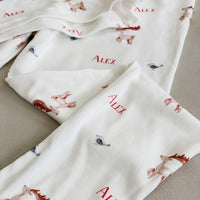 Reindeer Scandi Christmas Pajamas