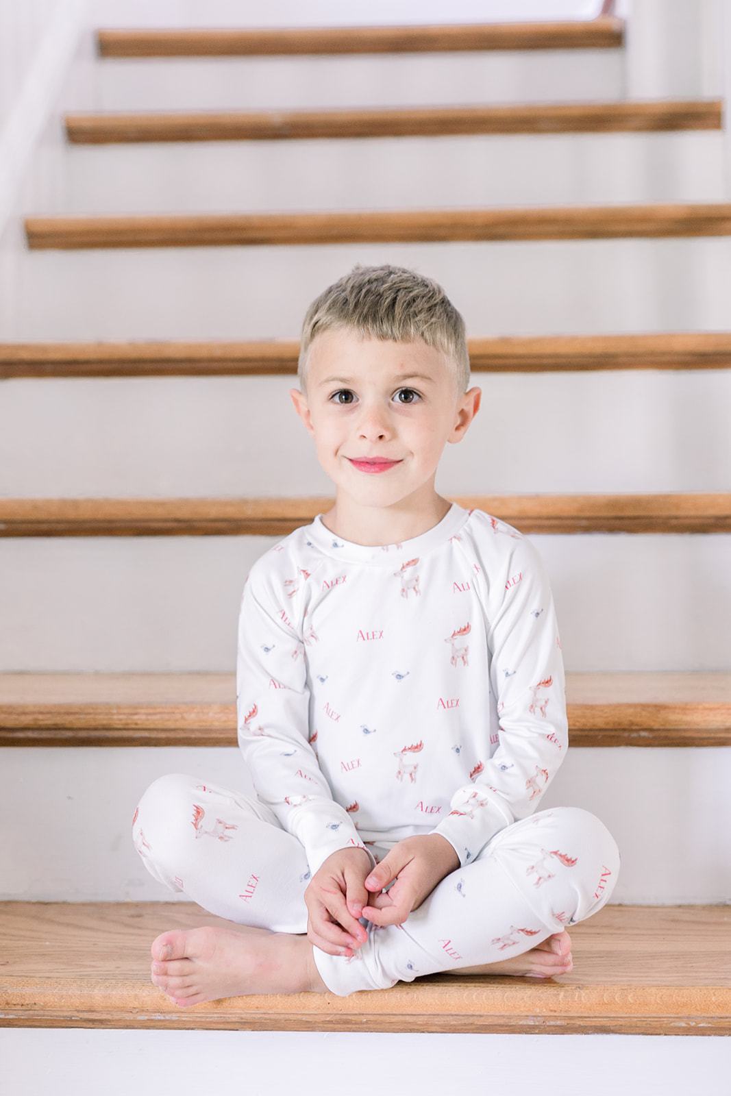 Reindeer Scandi Christmas Pajamas