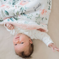 Rosie Posie Baby Deluxe Blanket