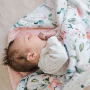 Rosie Posie Baby Deluxe Blanket