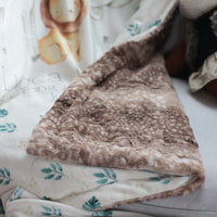 Safari Animals Minky Deluxe Throw