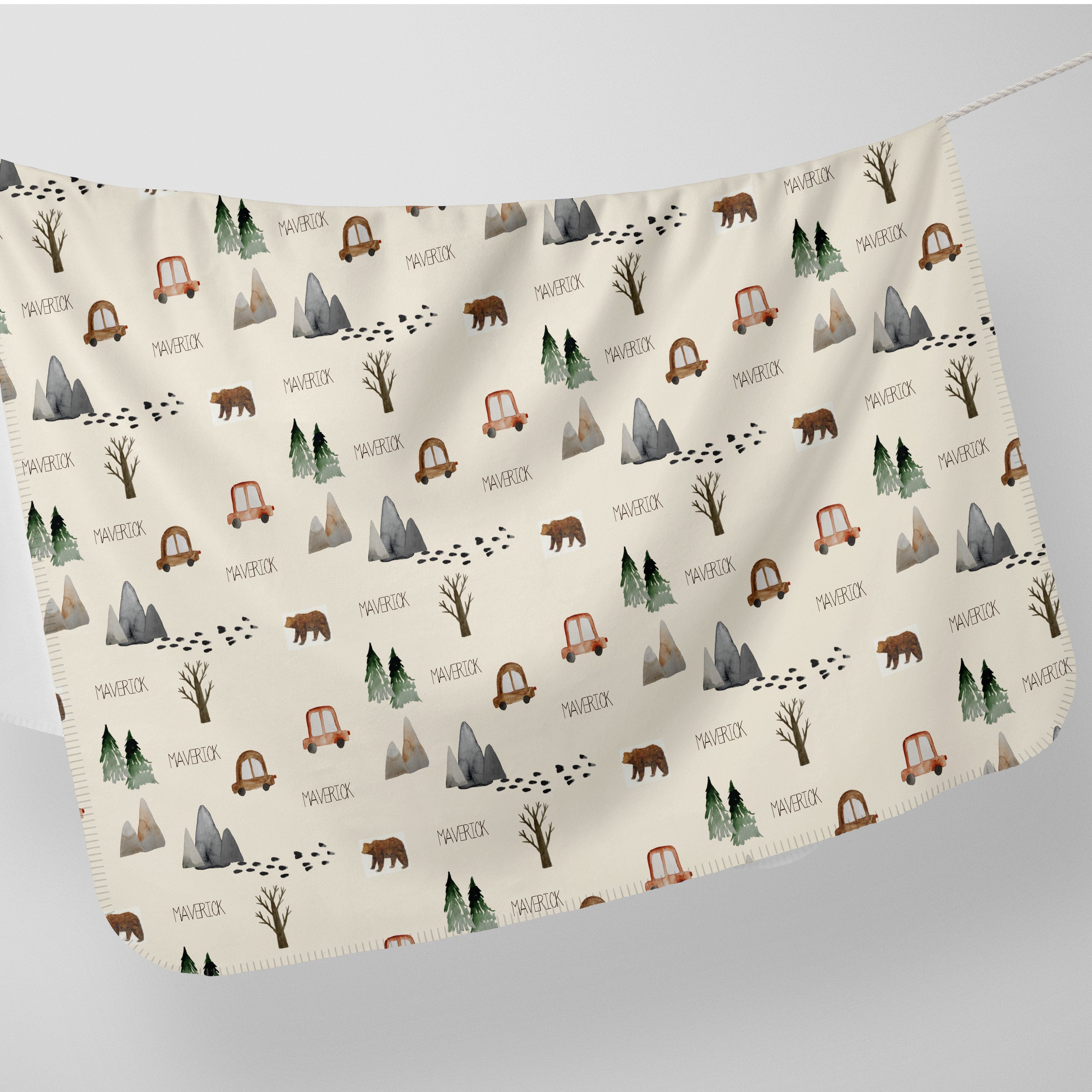 Stretchy Swaddle Blanket | AGreatBaby Large 42x38 Inches