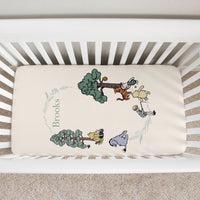 Winnie the Pooh Personalized Custom Crib Sheet  For Boy or Girl