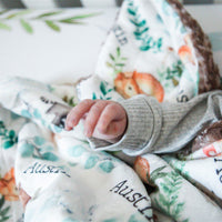 Woodland Fern Baby Deluxe Blanket